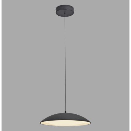 Schöner Wohnen 14606-18 - LED Stmívatelný lustr na lanku LENTE LED/17W/230V pr. 40 cm černá