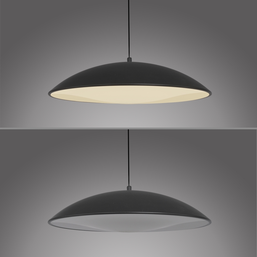 Schöner Wohnen 14606-18 - LED Stmívatelný lustr na lanku LENTE LED/17W/230V pr. 40 cm černá