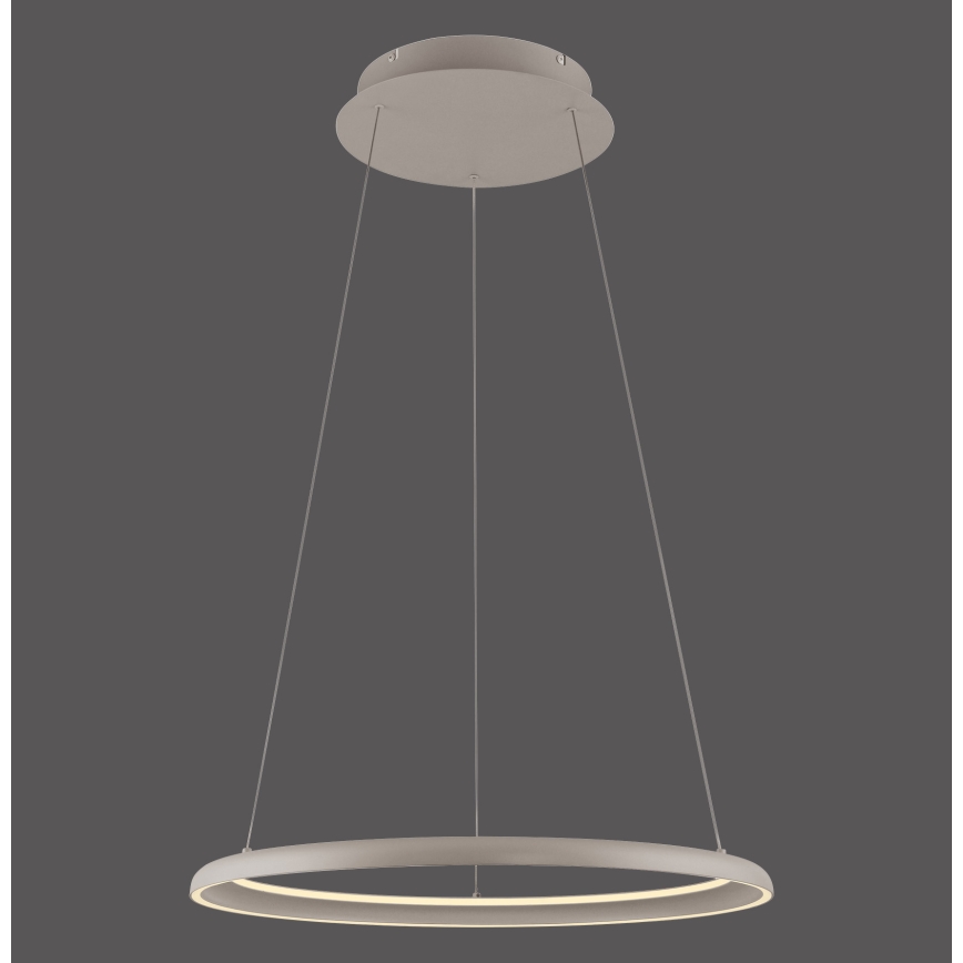Schöner Wohnen 15570-39 - LED Stmívatelný lustr na lanku QUILLO LED/36W/230V pr. 60 cm šedá