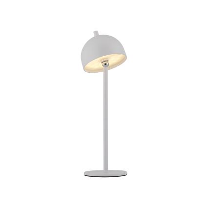 Schöner Wohnen 19244-16 - LED Stmívatelná dotyková nabíjecí venkovní stolní lampa BELLIS LED/2,5W/5V 2600 mAh IP54 bílá