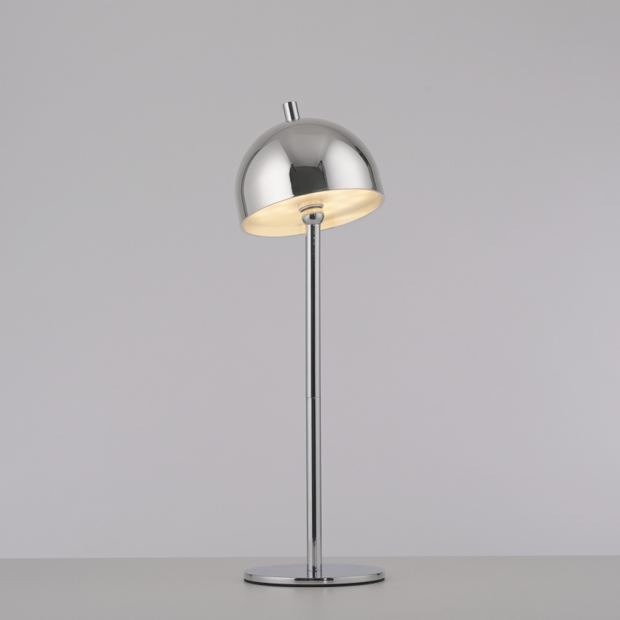 Schöner Wohnen 19244-17 - LED Stmívatelná dotyková nabíjecí venkovní stolní lampa BELLIS LED/2,5W/5V 2600 mAh IP54 lesklý chrom