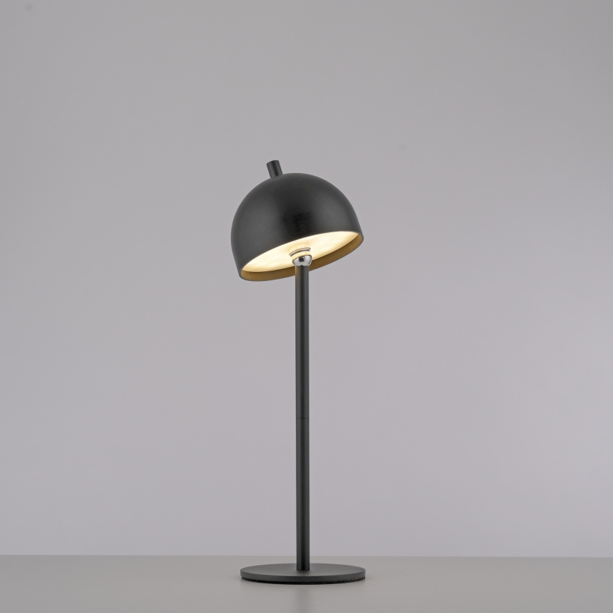 Schöner Wohnen 19244-18 - LED Stmívatelná dotyková nabíjecí venkovní stolní lampa BELLIS LED/2,5W/5V 2600 mAh IP54 černá