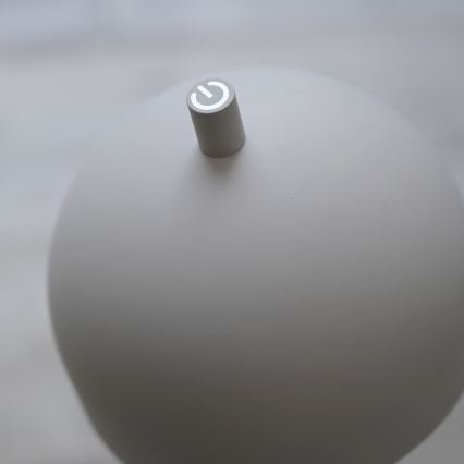 Schöner Wohnen 19244-39 - LED Stmívatelná dotyková nabíjecí venkovní stolní lampa BELLIS LED/2,5W/5V 2600 mAh IP54 šedá