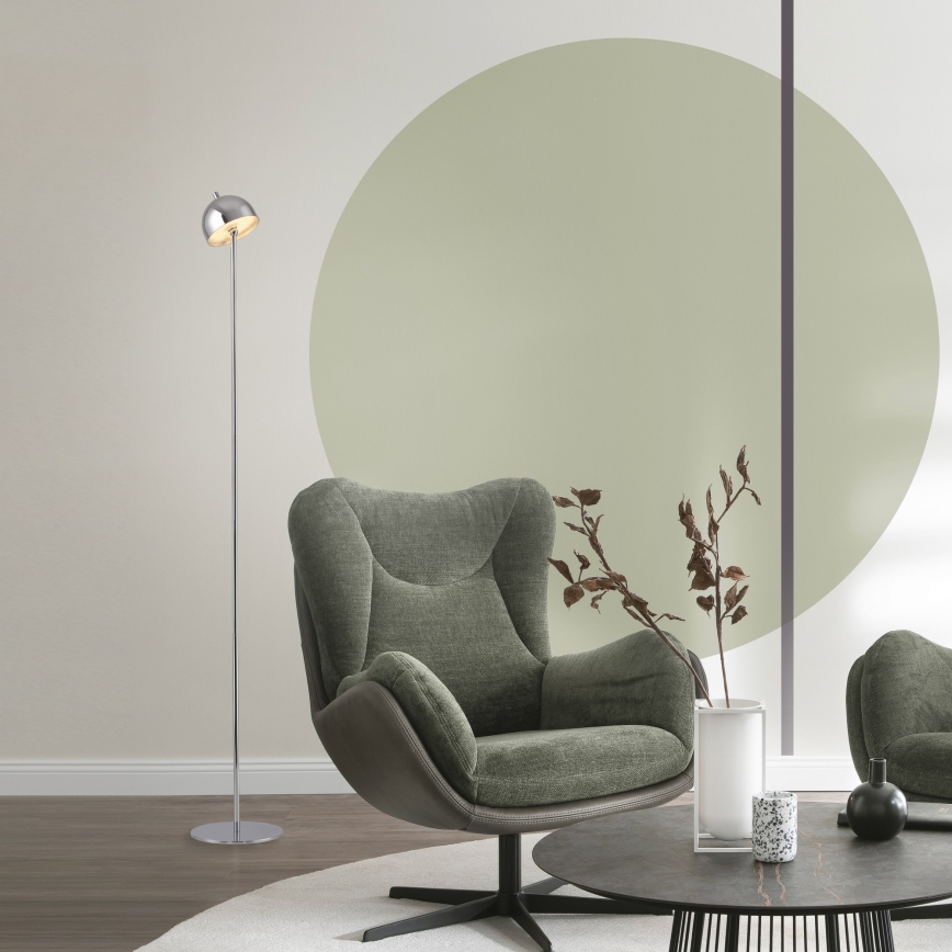 Schöner Wohnen 19245-17 - LED Stmívatelná dotyková nabíjecí venkovní stojací lampa BELLIS LED/2,5W/5V 2600 mAh IP54 lesklý chrom