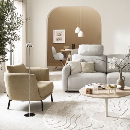 Schöner Wohnen 19245-17 - LED Stmívatelná dotyková nabíjecí venkovní stojací lampa BELLIS LED/2,5W/5V 2600 mAh IP54 lesklý chrom