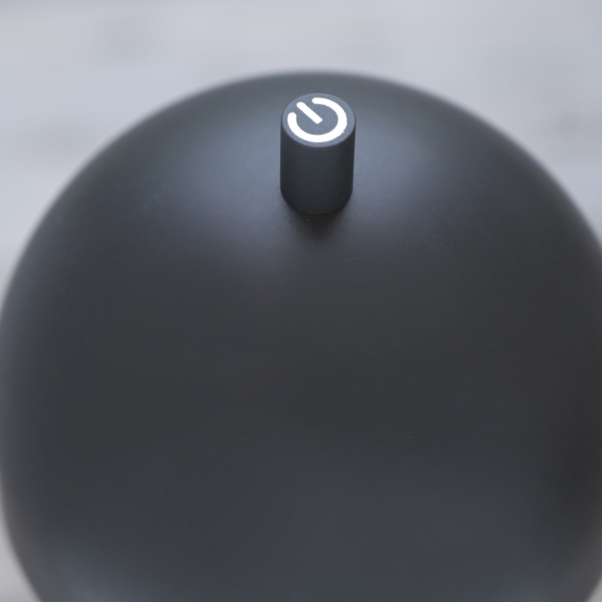 Schöner Wohnen 19245-18 - LED Stmívatelná dotyková nabíjecí venkovní stojací lampa BELLIS LED/2,5W/5V 2600 mAh IP54 černá