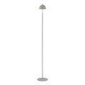 Schöner Wohnen 19245-39 - LED Stmívatelná dotyková nabíjecí venkovní stojací lampa BELLIS LED/2,5W/5V 2600 mAh IP54 šedá