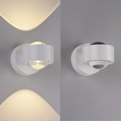 Schöner Wohnen 19331-16 - LED Nástěnné svítidlo CHIA 2xLED/2W/230V bílá