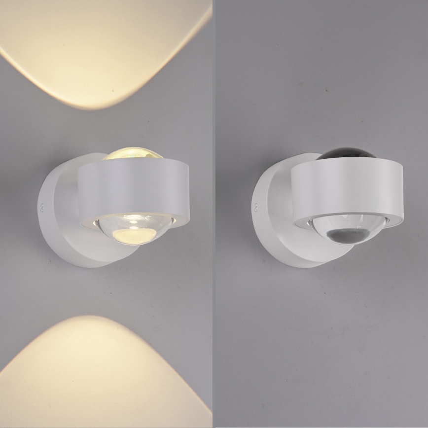 Schöner Wohnen 19331-16 - LED Nástěnné svítidlo CHIA 2xLED/2W/230V bílá