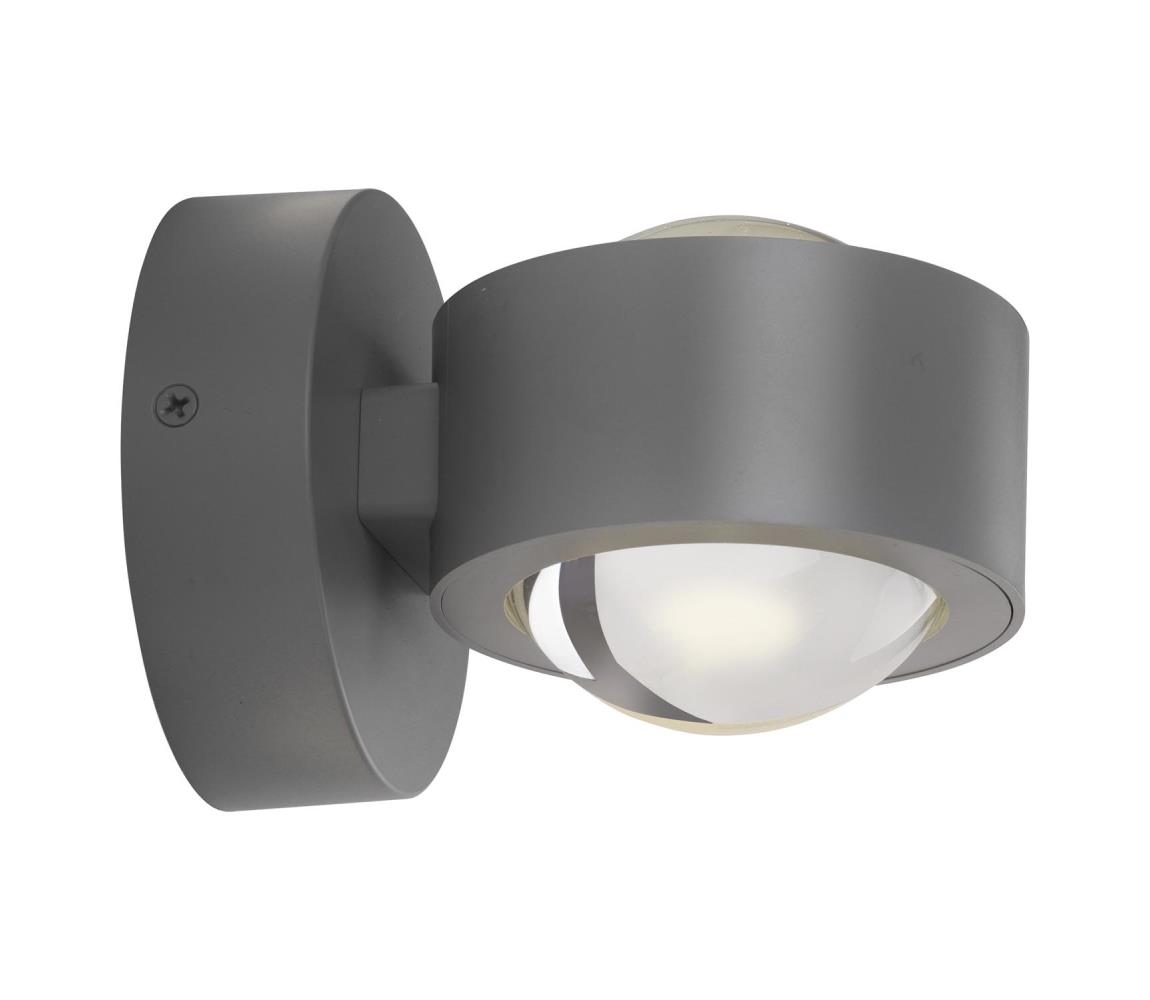 Schöner Wohnen 19331-21 - LED Nástěnné svítidlo CHIA 2xLED/2W/230V antracit 19331-21