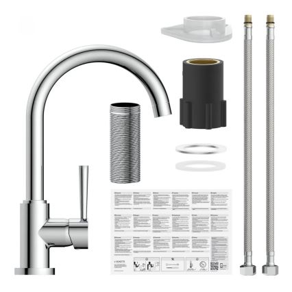 Schütte 79116 - Dřezová baterie CORNWALL lesklý chrom