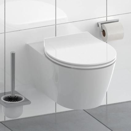 Schütte 82700 - Záchodové prkénko SLIM WHITE SoftClose duroplast