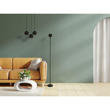 Searchlight - Lustr na lanku EINDHOVEN 3xGU10/50W/230V černá