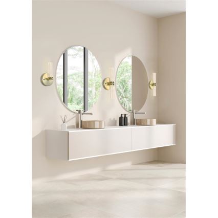 Searchlight - LED Stmívatelné koupelnové nástěnné svítidlo ABERDEEN LED/7W/230V IP44 mosaz