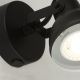 Searchlight - Nástěnné bodové svítidlo FOCUS 1xGU10/50W/230V černá