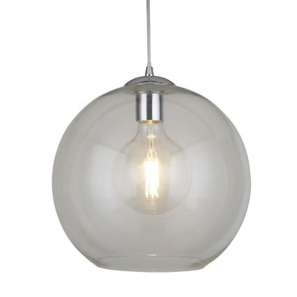 Searchlight - Lustr na lanku BALL 1xE27/60W/230V lesklý chrom