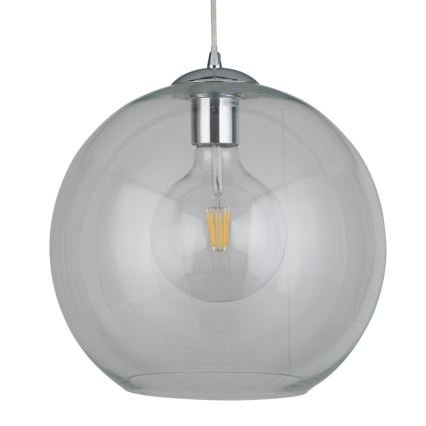 Searchlight - Lustr na lanku BALL 1xE27/60W/230V lesklý chrom