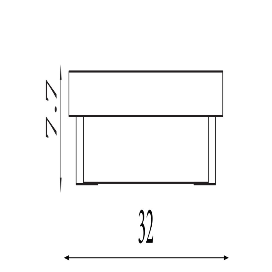Searchlight - LED Nástěnné svítidlo ANCHOR LED/12W/230V