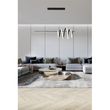 Searchlight - LED Stmívatelný lustr na lanku SWORD LED/40W/230V 3000K