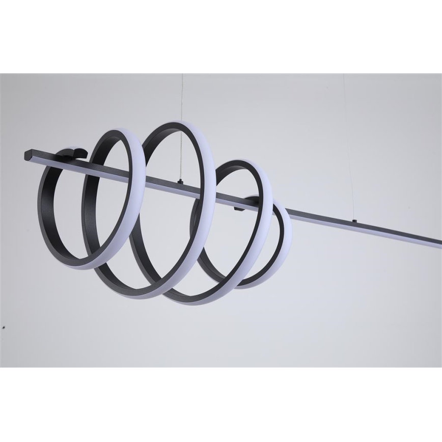 Searchlight - LED Stmívatelný lustr na lanku SWORD LED/40W/230V 3000K