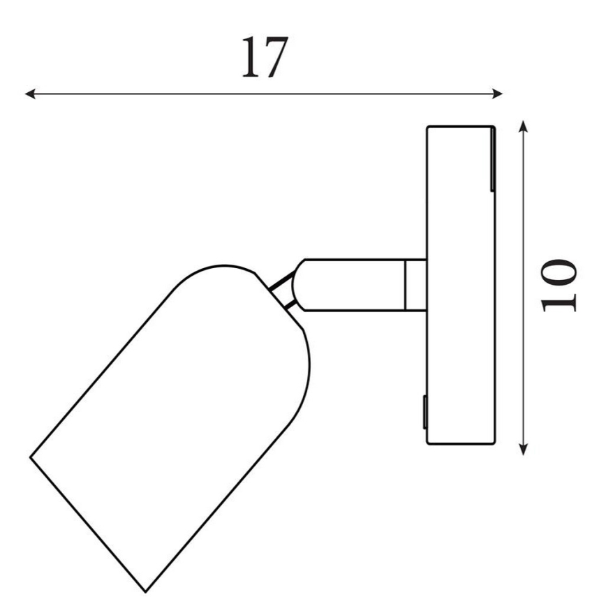Searchlight - LED Stmívatelné nabíjecí nástěnné svítidlo CONE LED/1,5W/5V zelená
