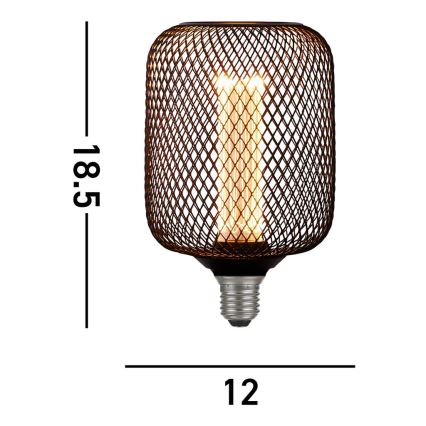 Searchlight - LED Stmívatelná dekorační žárovka WIRE MESH E27/4,5W/230V 2700K