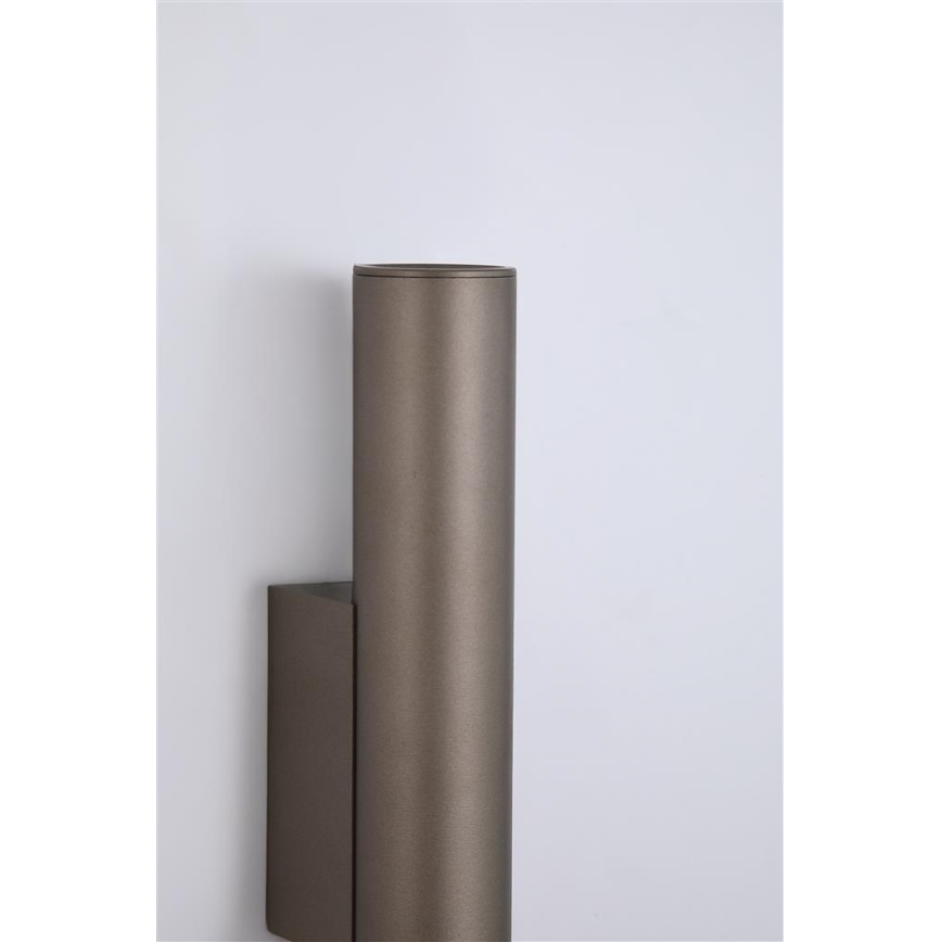 Searchlight - Nástěnné svítidlo BEACON 2xGU10/10W/230V hnědá