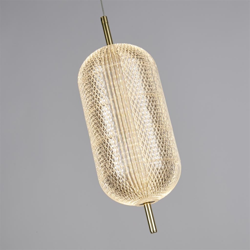 Searchlight - LED Lustr na lanku CAPSULE LED/19W/230V