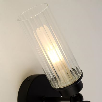 Searchlight - Nástěnné svítidlo IMPERIAL 2xG9/33W/230V černá