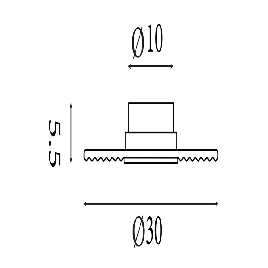 Searchlight - LED Stmívatelné nástěnné svítidlo CLEO LED/9,4W/230V šedá