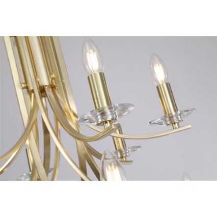 Searchlight - Lustr na řetězu ASCONA 12xE14/60W/230V