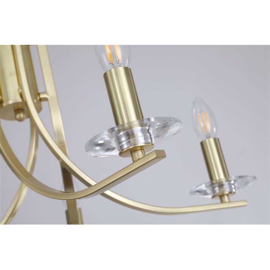 Searchlight - Lustr na řetězu ASCONA 5xE14/60W/230V