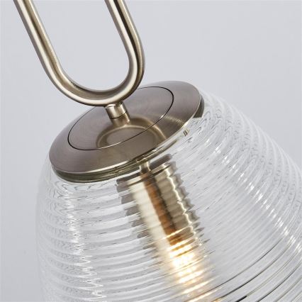 Searchlight - Lustr na lanku ELIXIR 1xE27/60W/230V čirá