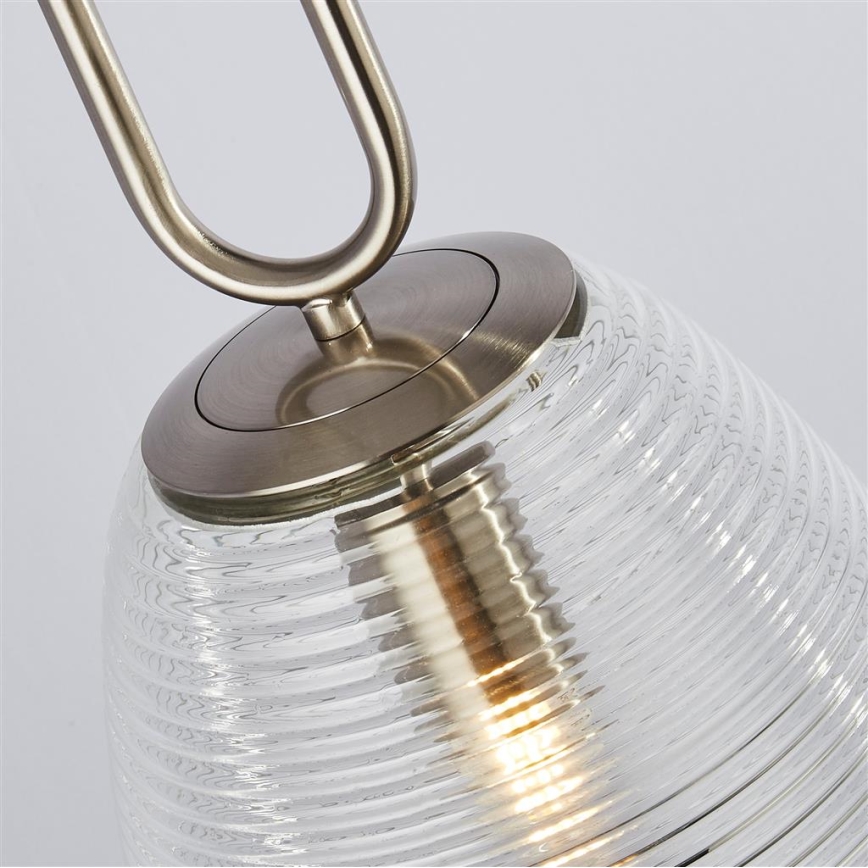 Searchlight - Lustr na lanku ELIXIR 1xE27/60W/230V čirá
