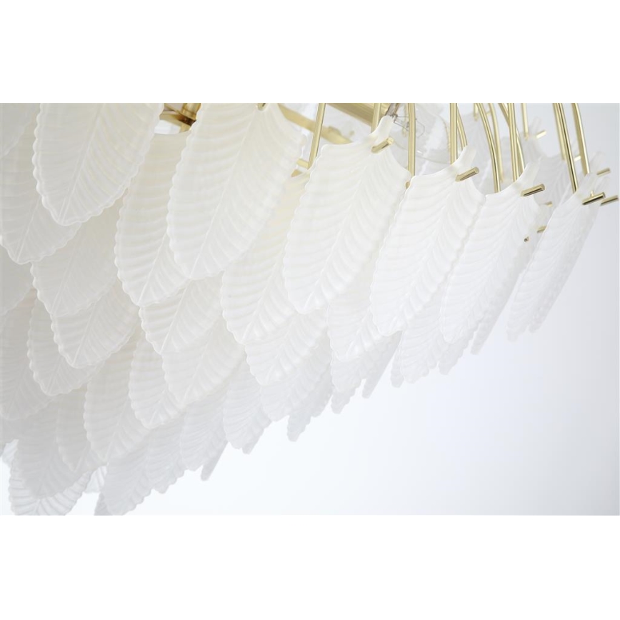 Searchlight - Lustr na řetězu FEATHER 10xE14/60W/230V