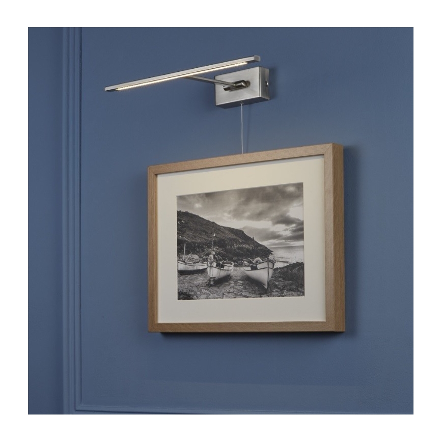 Searchlight - LED Obrazové svítidlo LED/7,7W/230V lesklý chrom