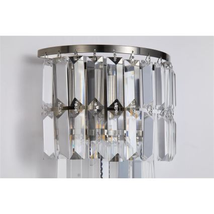 Searchlight - Koupelnové nástěnné svítidlo EMPIRE 2xE14/7W/230V IP44