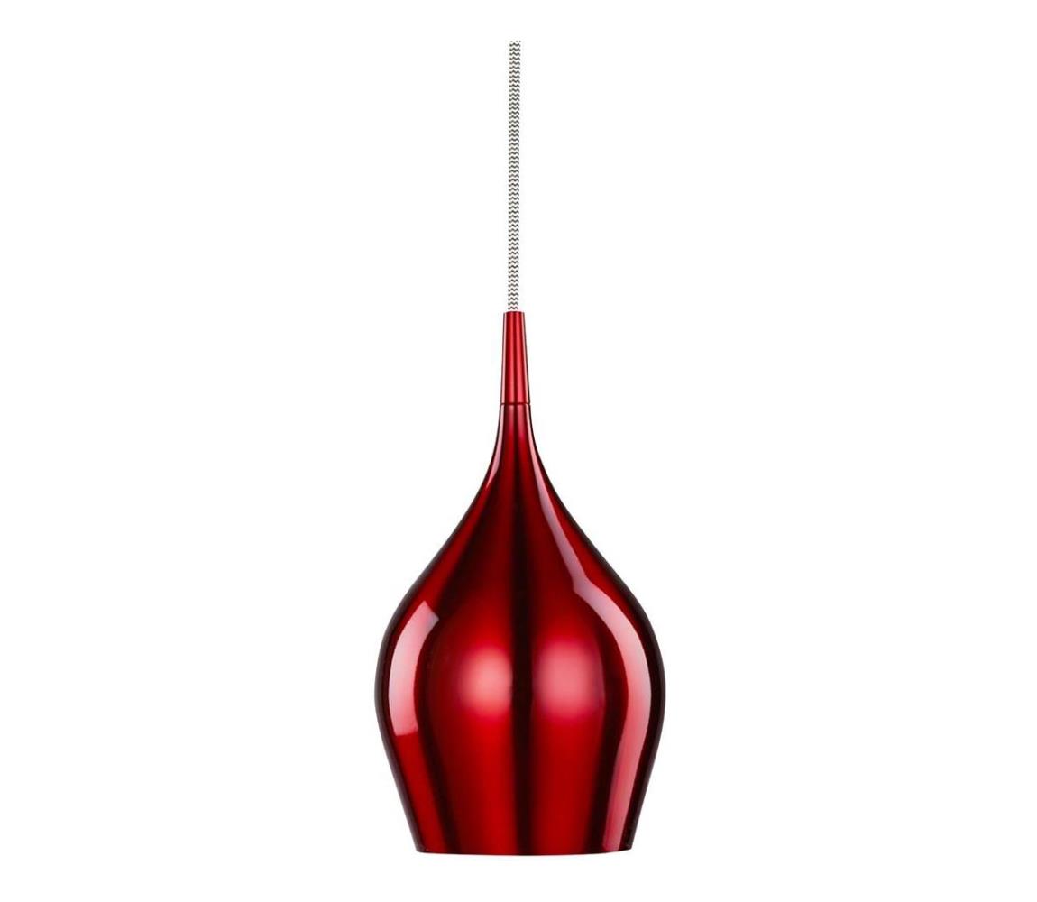 Searchlight Searchlight 6461-12RE - Lustr na lanku VIBRANT 1xE14/40W/230V červená SR0017