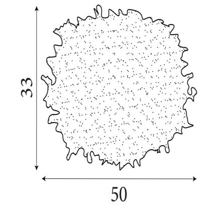 Searchlight - Stínidlo k lustru KATE E14/E27 pr. 50 cm růžová