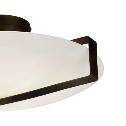 Searchlight - Stropní svítidlo SUNDIAL 3xE27/40W/230V černá