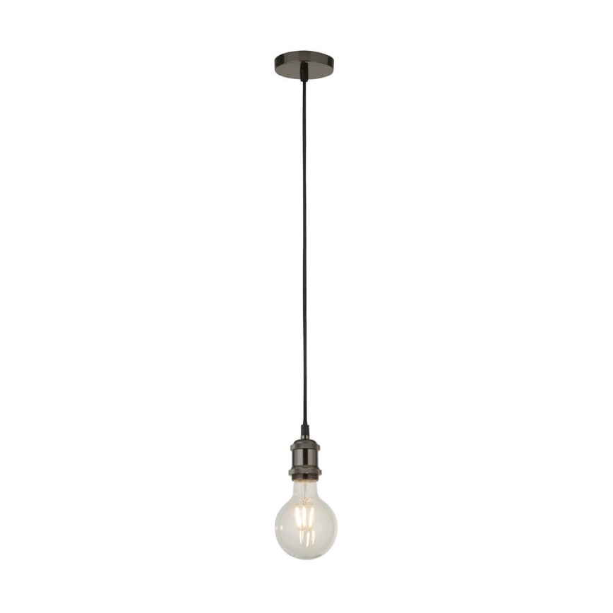 Searchlight - Lustr na lanku SUSPENSION 1xE27/60W/230V antracit