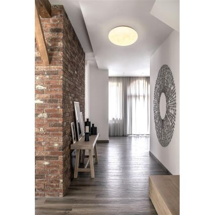 Searchlight - LED Stropní svítidlo CLOUDS LED/16W/230V 2700/3200/4000K pr. 30 cm bílá