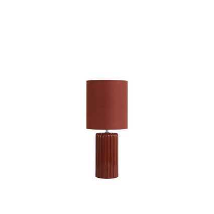 Searchlight - Stolní lampa GROOVE 1xE14/60W/230V burgundy