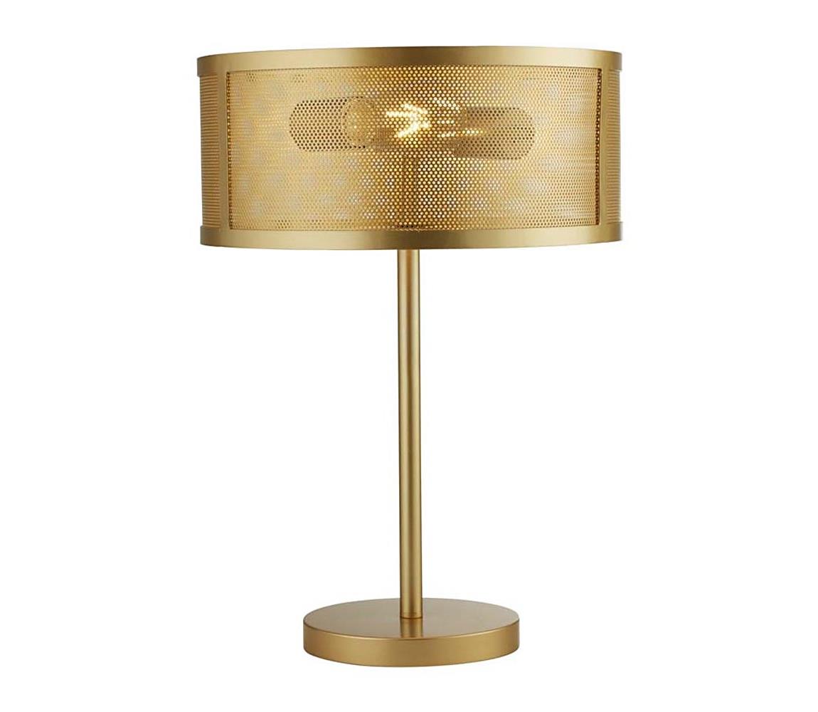 Searchlight Searchlight EU2822-2GO - Stolní lampa FISHNET 2xE27/60W/230V zlatá SR0006