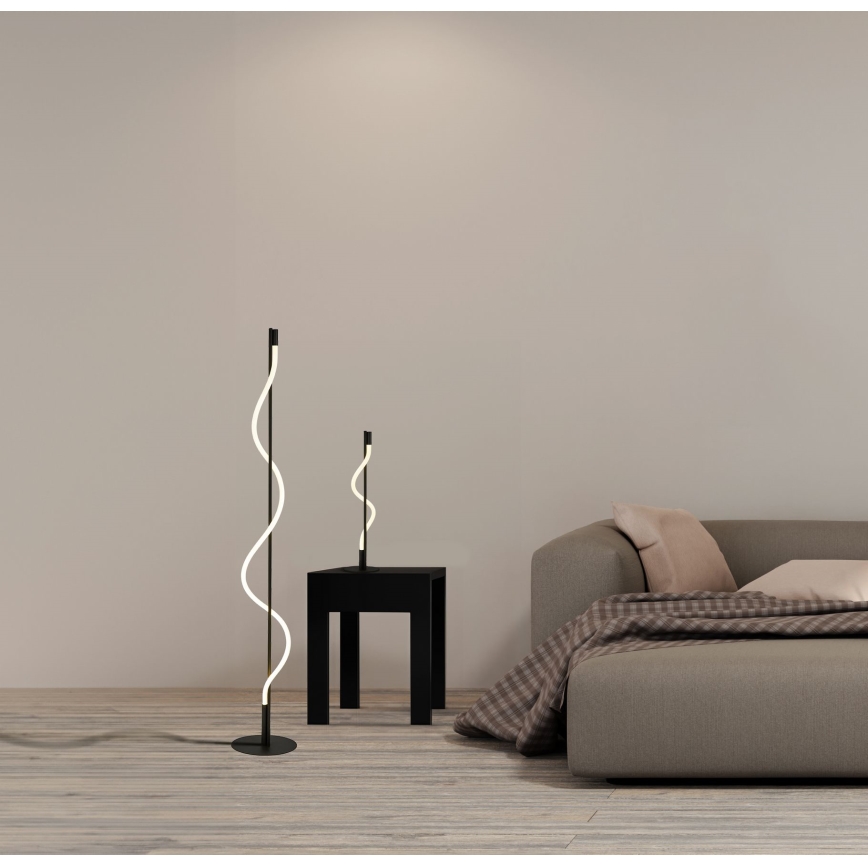Searchlight - LED Stmívatelná stolní lampa MARILYN LED/8W/230V černá