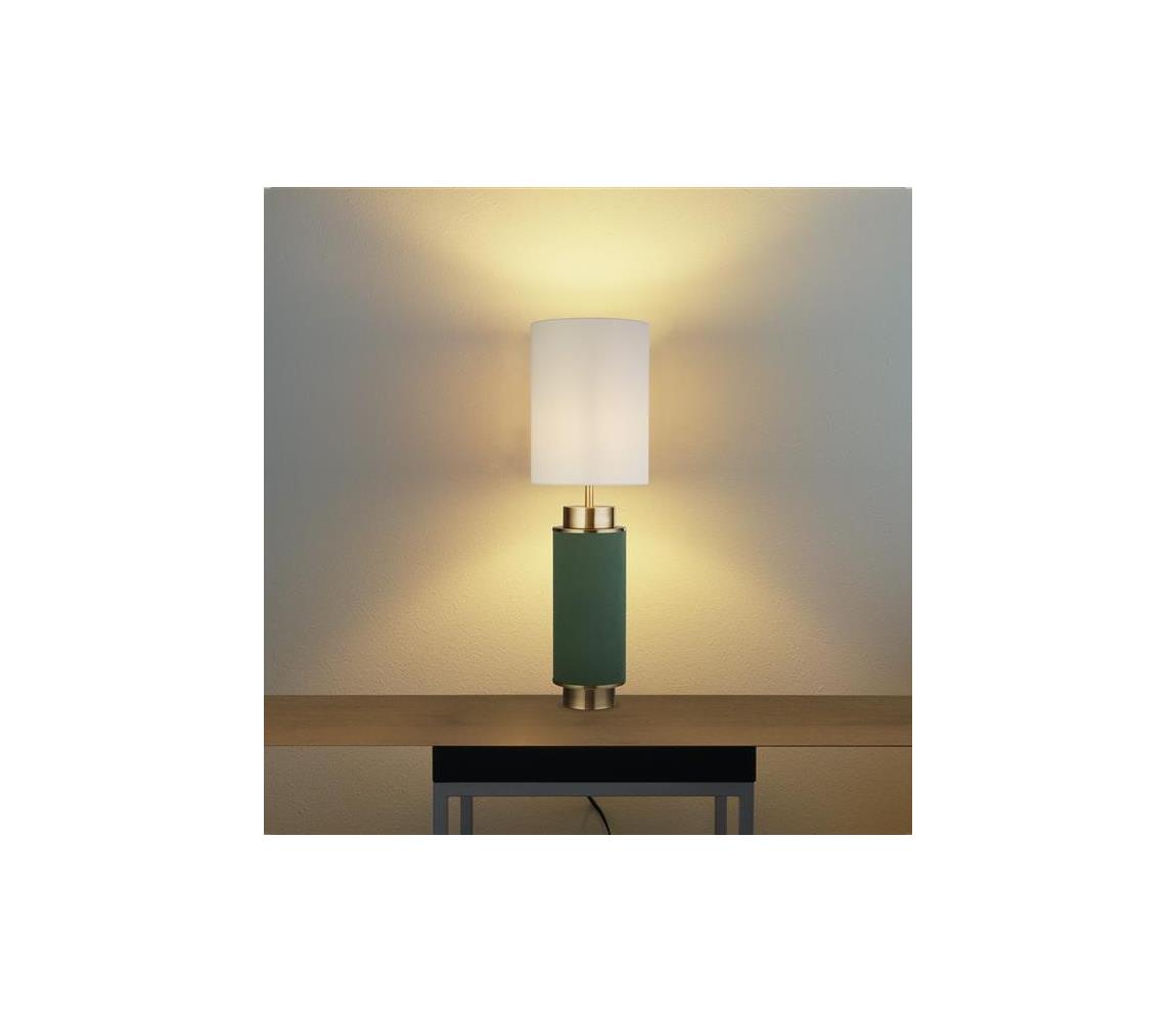 Searchlight Searchlight EU59041AB - Stolní lampa FLASK 1xE27/60W/230V zelená 