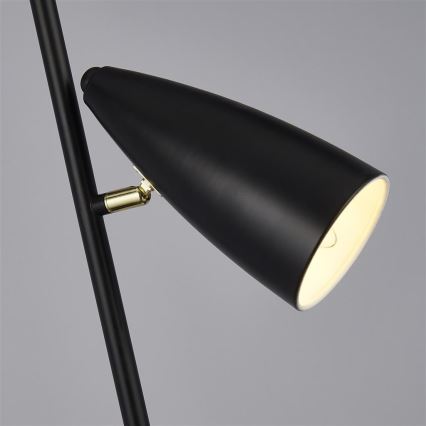 Searchlight - Stojací lampa STYLUS 2xE14/7W/230V černá