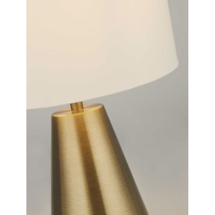 Searchlight - Stolní lampa 1xE14/25W/230V zlatá