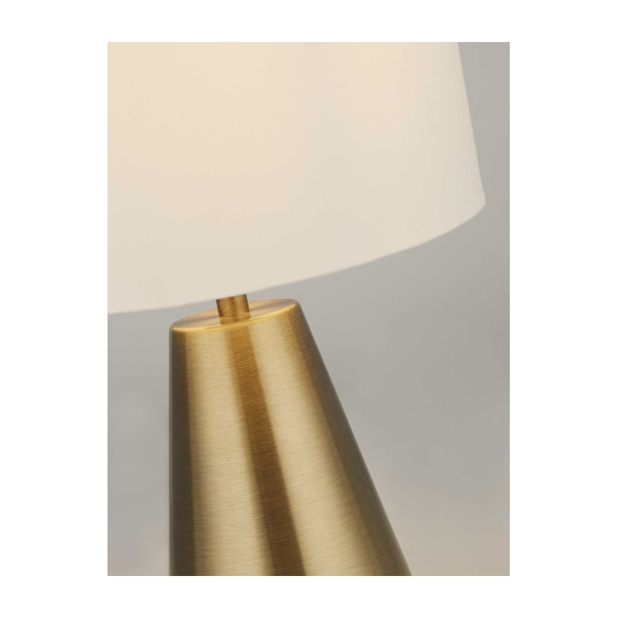 Searchlight - Stolní lampa 1xE14/25W/230V zlatá