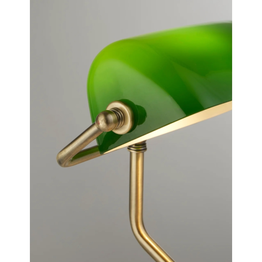 Searchlight - Stolní lampa BANK 1xE14/7W/230V